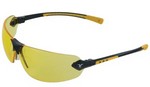 Encon 08204834 | Veratti 429 Black-Yellow Frame, Amber Lens, ScratchCoat