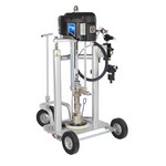 Graco Industrial 16T311 | King PFP XL70-180 Cart-Mounted Single-Component Sprayer with 75 ft (23 m) Spray Line, XHF Gun, and 429 Tip