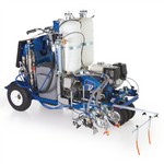 Graco Industrial 17H469 | LineLazer V 250SPS HP Reflective Series Self-Propelled Gas Hydraulic Airless Line Striper, 2 Auto Guns, 2 Tanks