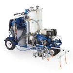Graco Industrial 17H473 | LineLazer V 250DC HP Reflective Series Self-Propelled Gas Hydraulic Airless Line Striper, 2 Auto Guns, 2 Tanks