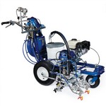 Graco Industrial 17U803 | LineLazer V 5900 HP Automatic Series Gas Airless Line Striper, 2 Auto Guns, LazerGuide 2000