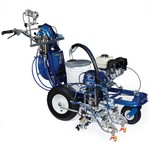 Graco Industrial 17U804 | LineLazer V 3900 HP Automatic Series Gas Airless Line Striper, 1 Auto Gun, 1 Manual Gun, LazerGuide 2000