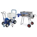 Graco Industrial 17Z703 | TexSpray T-MAX 6912 Electric Texture Sprayer, STX Gun, 100 ft Hose, Continuous Feed Mixer