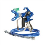 Graco Industrial 19Y446 | Contractor PC Compact Gun, 1/8 in x 4.5 ft Whip Hose, RAC X FFLP 210 SwitchTip