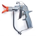 Graco Industrial 235462 | Silver Plus Airless Spray Gun, 2 Finger Trigger, Fine Finish Flat Tip