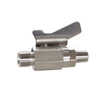 Graco Industrial 237529 | Low Pressure Ball Valve compatible with stainless steel, catalyst and waterborne materials, 1/4
