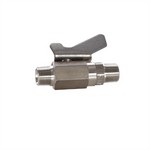 Graco Industrial 237531 | Low Pressure Ball Valve compatible with stainless steel, catalyst and waterborne materials, 3/8