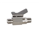 Graco Industrial 237533 | Low Pressure Ball Valve compatible with stainless steel, catalyst and waterborne materials, 3/8