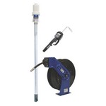 Graco Industrial 248623 | Mini Fire-Ball 225 3:1 1/2 in. x 50 ft. (12.7 mm x 15.2 m) Manual Hose Reel Package for Oil