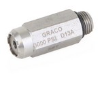 Graco Industrial 24N952 | Relief Valve for MSP Stainless Steel Divider Valves - 1/8 in. NPT, 3000 psi (207 bar)
