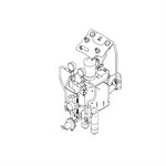 Graco Industrial 24V875 | 2:1 M2K Air Spray Mechanical Proportioner, wall mount, standard mix manifold