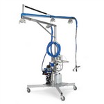 Graco Industrial 16R004 | 13:1 Ratio Internal Mix Chop System with 25 ft (7.6 m) Hose, Cart, Mast, and Boom