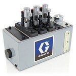 Graco Industrial 24W636 | Manzel MB118 Series Lubricator - 4 Pint (1.9 Liter) Reservoir (4 Pump Stations Max), 1/4