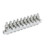 Graco Industrial 24W706 | GL-33 Grease Injector, Stainless Steel, 10 Injector Manifold, 1/8 in. BSPP x 6 mm