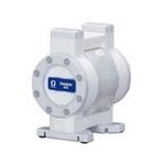Graco Industrial 24X425 | ChemSafe 515 Air Operated Double Diaphragm Plastic Pump with PTFE Seat, PTFE Ball, Overmolded PTFE Diaphragm, PTFE Fluid Path & NPT Port