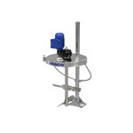 Graco Industrial 25C480 | Electric Back Gear Drum Agitator with drum cover, elevator, siphon, shaft and blades, ATEX