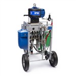 Graco Industrial 281402 | XP35 Hazardous Location Spray Package, Cart, 4:1 Mix Ratio, Hopper, XTR Gun