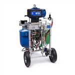 Graco Industrial 571304 | XP70 Hazardous Location Spray Package, Cart, 3:1 Mix Ratio, Hopper, Solvent Pump, Heaters, XTR Gun, 240V