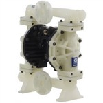 Graco Industrial 649023 | Husky 1050 PP (NPT) Pump, Center Flange, PP Center Section, BN Seats, BN Balls & BN Diaphragm