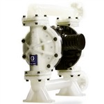 Graco Industrial 649210 | Husky 1050 Conductive PP Pump, End Flange, Conductive PP Center Section, SS Seats, SS Balls & PO Diaphragm