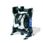 Graco Industrial D5C331 | Husky 716 AL Air Operated Double Diaphragm Metal Pump with BSP Standard Air Valve, SS Seat, SS Ball, & PTFE Diaphragm