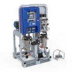 Graco Industrial XM7H0W | XM70 System, 480V, Wall Power, Viscon HF Heaters, Junction Box, No Feed System, Remote Manifold, Water Heated Hose Control
