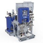 Graco Industrial XM7K2E | XM70, 480V, Alternator, EX Viscon HF Heaters, EX Junction Box, Heated Tanks, Agitators, Feed Pumps, Remote, Electric Hose Control