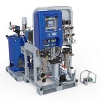 Graco Industrial XM7M2W | XM70, 240V, Wall Power, Viscon HF Heaters, Junction Box, Heated Tanks, Agitators, Feed Pumps, Remote, Water Heated Hose Control
