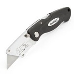 GreatNeck 19801 | Folding Plastic Utility Knife with 5 Blades