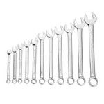 GreatNeck 51005 | Combination Wrench Metric Set, 11-Piece with Rack