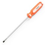 GreatNeck 73002 | 1/8 x 4 Inch Slotted Round Shank Cabinet Tip Screwdriver