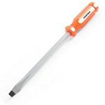GreatNeck 73044 | 3/8 x 8 Inch Slotted Square Shank Screwdriver