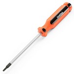 GreatNeck 73210 | T10 x 4 Inch Star Round Shank Screwdriver