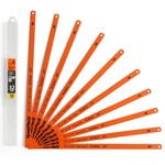 GreatNeck 74015 | 12 Inch 32 TPI Bi-Metal Hacksaw Blade Set