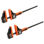 GreatNeck 74292 | 18 Inch Precision Bar Clamps- 2 Pack