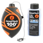 GreatNeck 74603 | 6-To-1 Chalk Reel with Blue Chalk