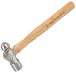 GreatNeck BP12 | Ball Peen Hammer, 12 Oz. with Hickory Handle