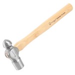 GreatNeck BP16 | Ball Peen Hammer, 16 Oz. with Hickory Handle