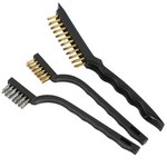 GreatNeck BS3W | Wire Brush Set, 3 Piece
