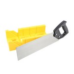 GreatNeck BSB14 | 12 Inch Mitre Box with 14 Inch Back Saw