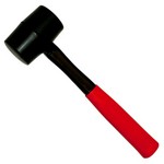 GreatNeck HRM16 | Rubber Mallet, 16 Oz. with Fiberglass Handle