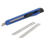 GreatNeck SBK3 | Snap Off Utility Knife, 9 mm with Extra Blades
