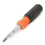 GreatNeck SD11RC | 11-in-1 Multi-Bit Cushion Grip Screwdriver and Nut Driver