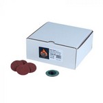 High Teck 250-50 | R-Style Disc, 2 In Dia, 50 Grit, Aluminum Oxide, Polymer Backing