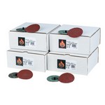 High Teck 350-25 | R-Style Disc, 3 In Dia, 50 Grit, Aluminum Oxide, Polymer Backing