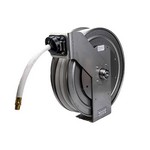 Hosetract LCS-300 | Stainless Steel Hose Reel, Spring Retractable, 1000 PSI, 3/8