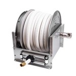 Hosetract LDS-700 | Stainless Steel Hose Reel, Spring Retractable, 1000 PSI, 3/4