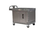 JPW Industries 127 | LOAD-N-LOCK Security Cart System with PUC-4325 Resin Utility Cart