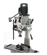 JPW Industries 351142 | JMD-40GHPFGeared Head Mill Drill with Power Downfeed & Newall DP700 2-Axis DRO