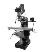 JPW Industries 894148 | ETM-949 Mill with 3-Axis Acu-Rite 300 (Knee) DRO and X, Y-Axis Jet Powerfeeds and USA Powered Draw Bar